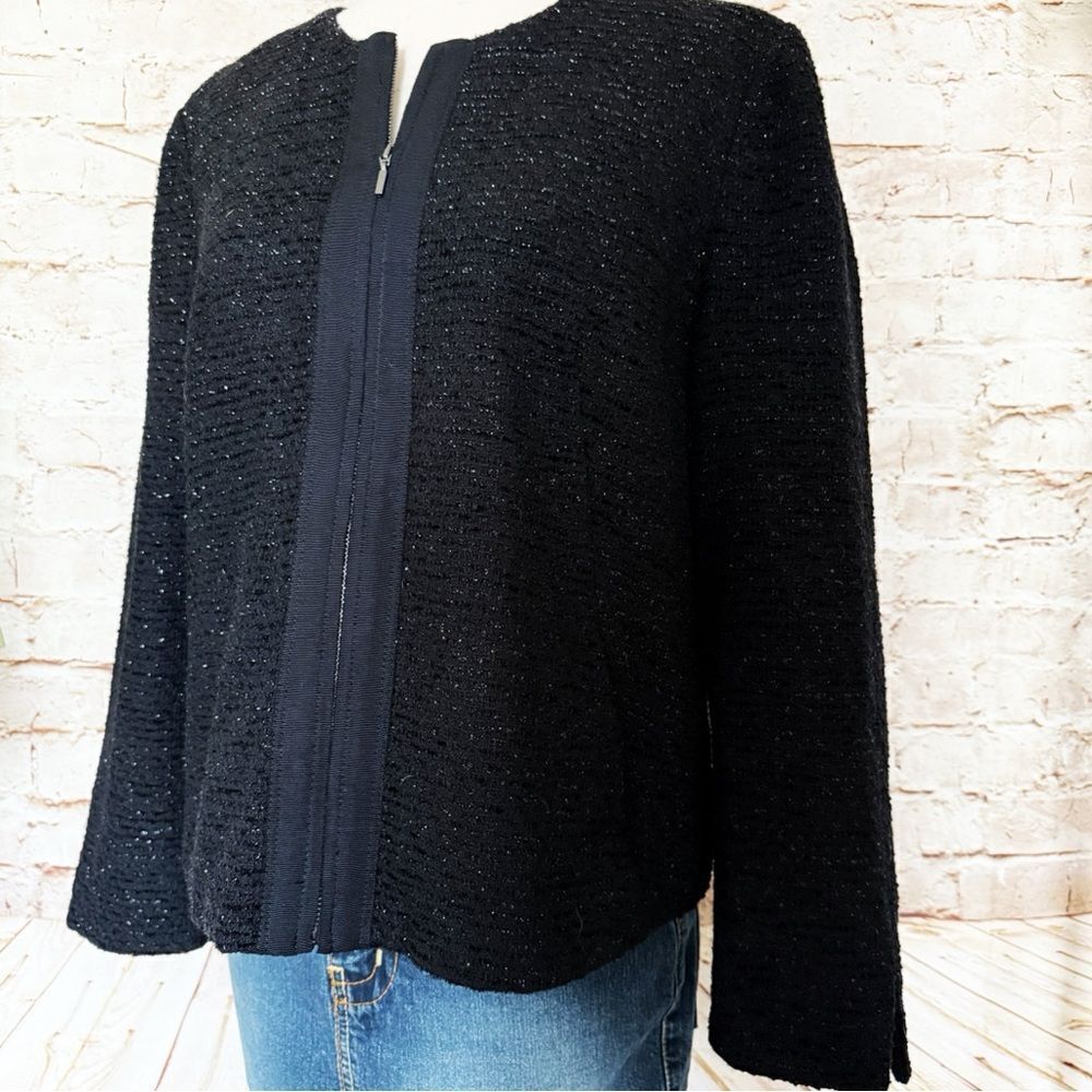 Gap tweed metallic dressy jacket vintage